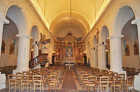 Église Saint-Didier - nef centrale