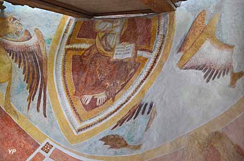Chapelle Saint Eustache - Fragment du Christ en Majesté