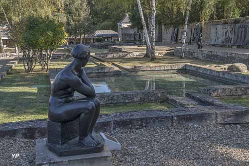 Le jardin des bronzes de la Fondation de Coubertin