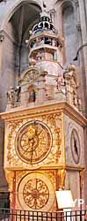 Cathédrale - Primatiale Saint-Jean - horloge astronomique