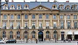 Hôtel de Bourvallais - Ministère de la Justice