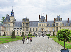 cour des adieux du château de Fontainebleau