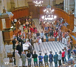 Oratoire du Louvre - communion Sainte cène