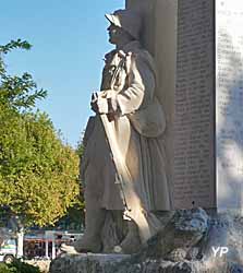 Monument aux Morts, oeuvre du sculpteur Antoine Sartorio (doc. Les Amis de Jouques)