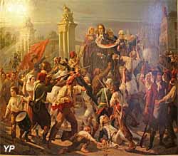 Dévouement héroïque de Richaud, maire de Versailles, le 6 septembre 1792 (Jules-Vincent Rigo) - Musée Lambinet