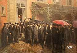 Messieurs du Tiers avant la séance royale (Lucien Melingue) - Musée Lambinet