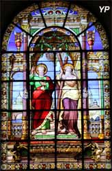 Église Notre-Dame - saint Pierre et saint André (H. Crauk, ateliers N. Lorin, 1885)