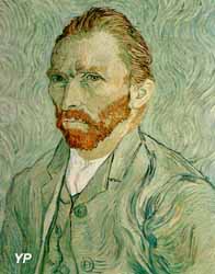 Cloître St Paul - autoportrait de Vincent van Gogh peint à Saint Rémy de Provence (doc. Office de Tourisme Saint Rémy de Provence)