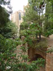 Bastion Saint-Jacques et jardin de la Miranda (doc. Mairie de Perpignan)