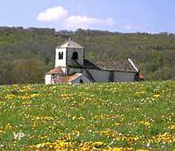 Église Saint-Mary de Colamine-sous-Vodable (doc. Association de Sauvegarde de l'église de Colamine)