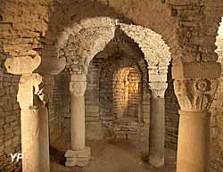 Crypte de l'Abbaye de Flavigny - chapelle Sainte Reine (doc. Anis de Flavigny)