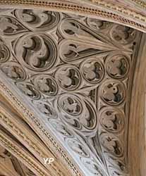 Sainte Chapelle - décors en trompe-l'oeil