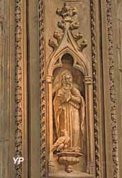 Sainte Chapelle - statue en trompe-l'oeil