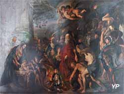 Église Saint-Nicolas - l'Adoration des Mages (José Carot d'après Rubens, 19e s.)