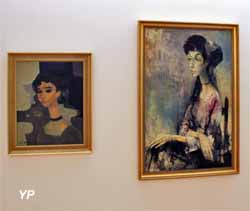 2 portraits de Simone Combe (Jean Jansem - Musée d'art Roger-Quilliot)