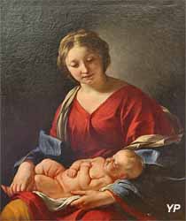 Vierge à l'enfant (Jacques Blanchard, Musée d'art Roger-Quilliot)