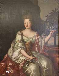 Portrait de mademoiselle de Charolais ou de Blois (Atelier de Hyacinthe Rigaud, Musée d'art Roger-Quilliot)