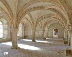 Salle capitulaire (doc. Abbaye de Fontenay)