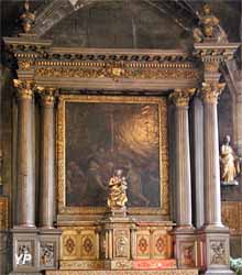 Retable de la Vierge et statue de Notre-Dame de Montluçon