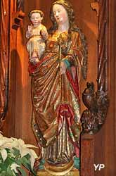 Vierge rhénane ou Vierge de Colmar (bois polychrome, XVe s.)