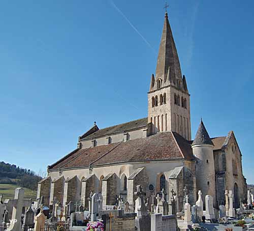 Église Saint-Germain d'Auxerre (doc. Office de Tourisme de Bligny-sur-Ouche)