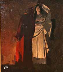 Dante et Virgil aux Enfers (Henri Martin, 1883)