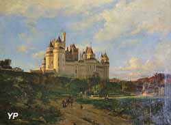Le château de Pierrefonds (Emmanuel Lansyer, 1868)