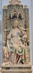 Vierge à l'enfant provenant d'une léproserie (vers 1350)