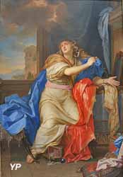 Sainte-Marie Madeleine renonçant aux vanités du monde (Charles Le Brun, 1654)