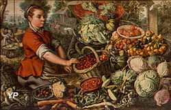La Pourvoyeuse de légumes (Joachim Beuckelaer, 1635)