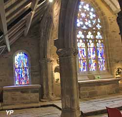 Chapelle Saint-Philibert de Lanvern - nouveaux vitraux