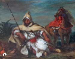 Cavalier de la garde du sultan du Maroc (Eugène Delacroix)