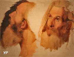 Deux têtes d'homme (Jean-Auguste-Dominique Ingres)