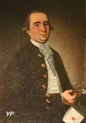Portrait de Michel Rondel, chirurgien, directeur des Postes (anonyme, 1786)