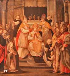 Consécration de saint Rémi (anonyme)