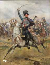 Le 1er régiment de hussards à Iéna (Edouard Détaillé, 1891)