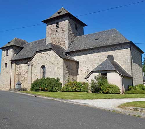 Église Saint-Marcel (doc. Ville de Lagraulière)