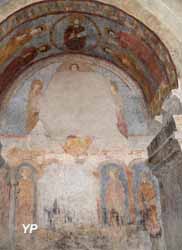 chapelle Saint Gilles (fresques du XIIe siècle)