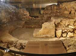 Crypte archélogique - choeur de l'église de Saint Maur