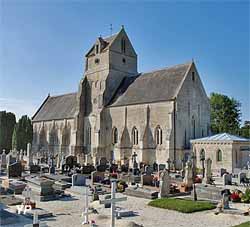 Église Saint-Eustache (doc. Mairie de Mosles)