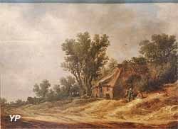 Paysage à la cabane (Jan van Goyen, 1631)