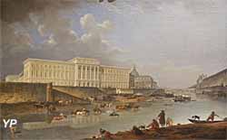 Hôtel des Monnaies et la Seine vus de la pointe de l'île de la Cité (Demachy, 1777) - Musée Carnavalet