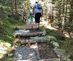 Sentier pieds nus du Lac Blanc