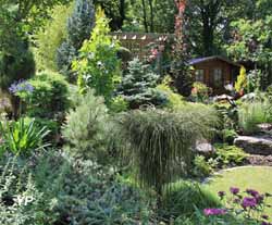 Jardin au paradis des plantes