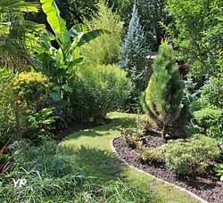 Jardin au paradis des plantes